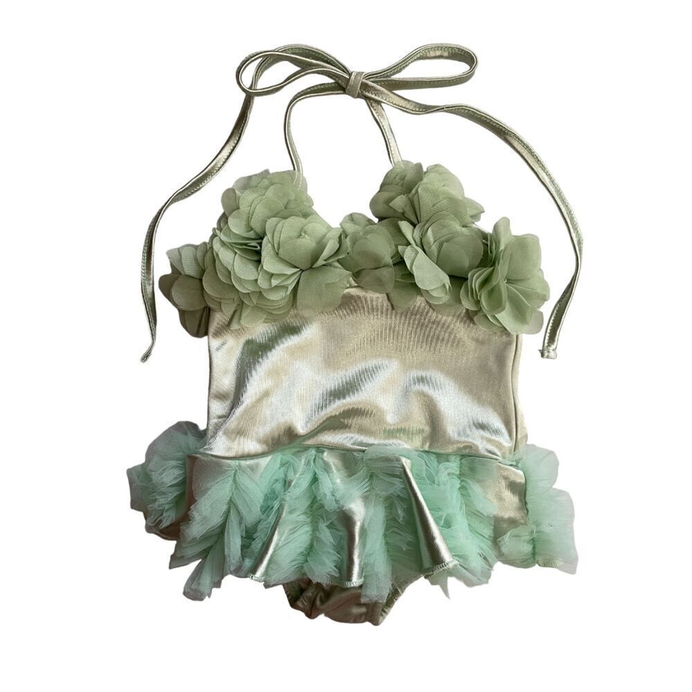 Dollcake Green Tutu Halter neck Size 00